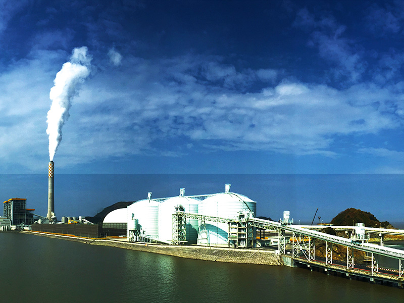 粉煤灰钢板库-华润集团苍南电厂3座5万方工程